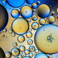 Full frame of molecular structure of liquids in motion.